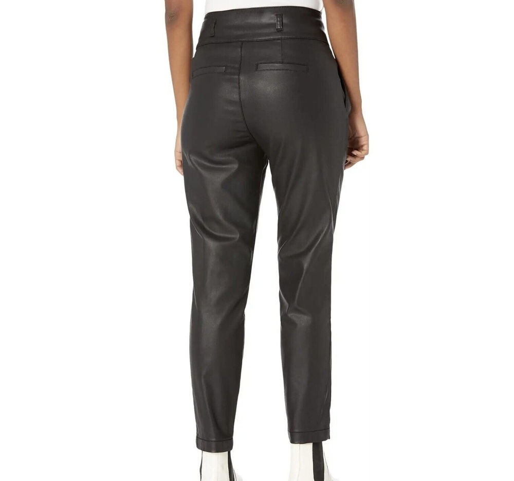 Kut From The Kloth Coated Faux Leather Pants Black 8